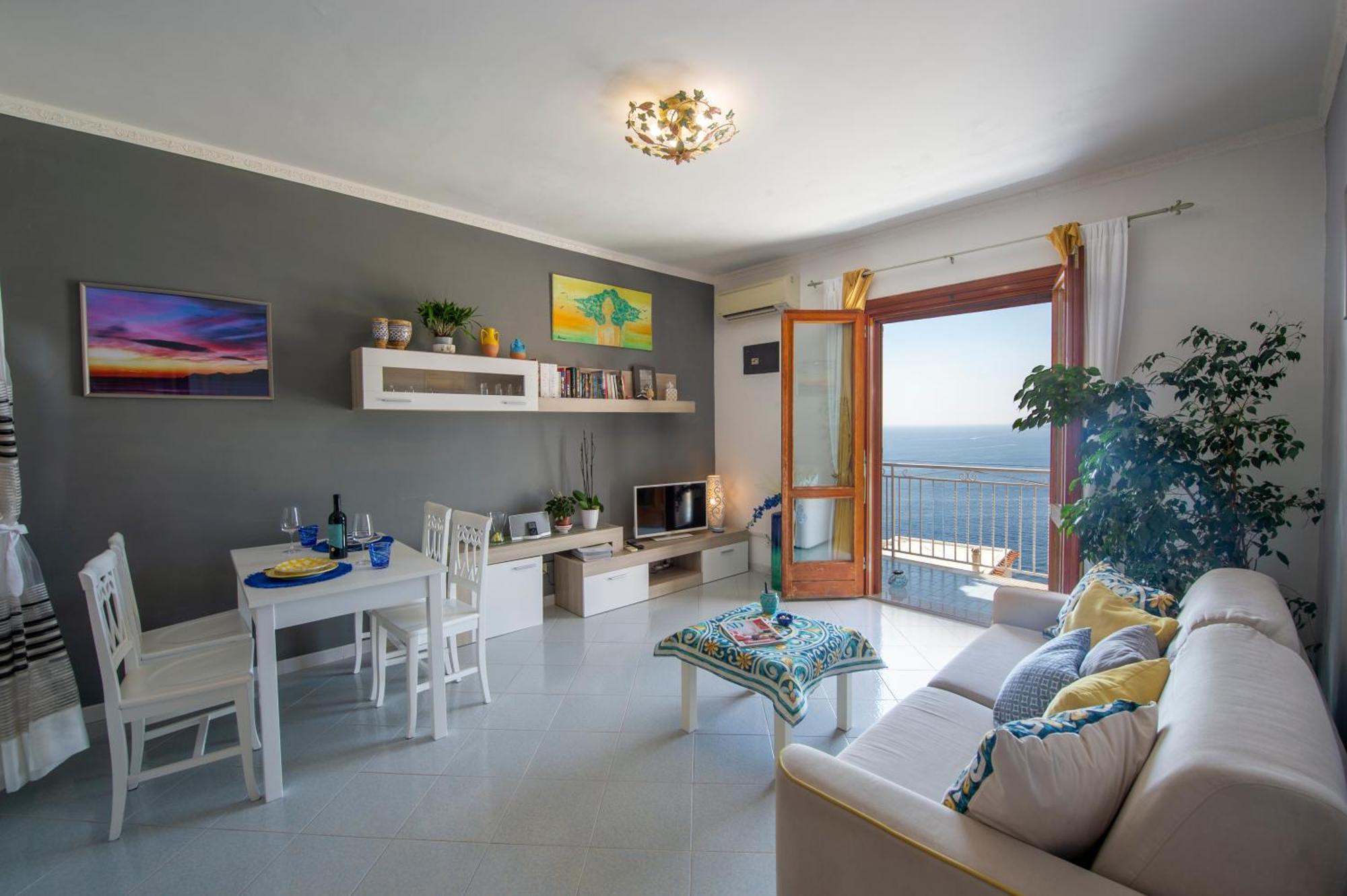 Apartamento Casa Sea la Vie Praiano Exterior foto
